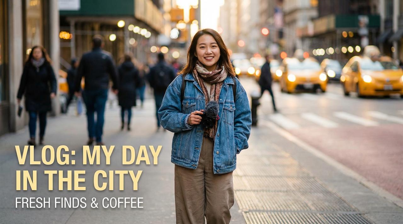 情侣城市街拍VLOG视频